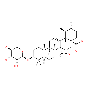 Quinovic acid 3-O-alpha-L-rhamnopyranoside