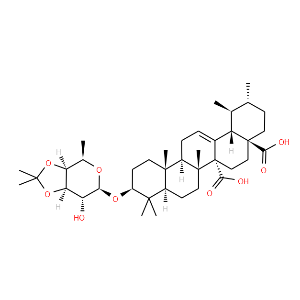 Quinovic acid 3-O-(3',4'-O-isopropylidene)-beta-D-fucopyranoside - Click Image to Close