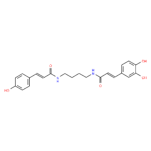 N-p-coumaroyl-N'-caffeoylputrescine