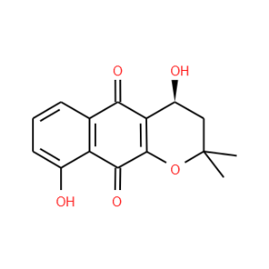 4,9-Dihydroxy-alpha-lapachone - Click Image to Close