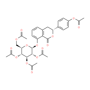 (3R)-Hydrangenol 8-O-glucoside pentaacetate - Click Image to Close