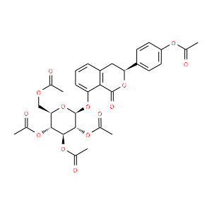 (3S)-Hydrangenol 8-O-glucoside pentaacetate - Click Image to Close