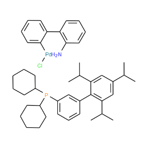 Chloro(2-dicyclohexylphosphino-2',4',6'-triisopropyl-1,1'-biphenyl)[2-(2'-amino-1,1'-biphenyl)]palladium(II) - Click Image to Close