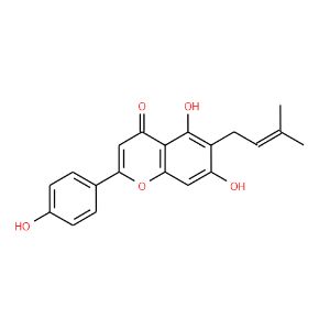 4',5,7-Trihydroxy-6-prenylflavone - Click Image to Close