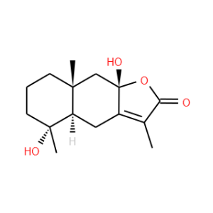 4,8-Dihydroxyeudesm-7(11)-en-12,8-olide
