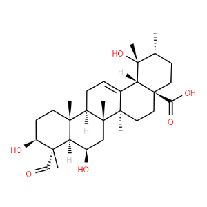 3,6,19-Trihydroxy-23-oxo-12-ursen-28-oic acid - Click Image to Close