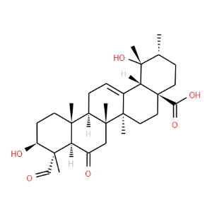 3,19-Dihydroxy-6,23-dioxo-12-ursen-28-oic acid - Click Image to Close