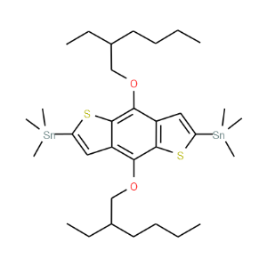 (4,8-Bis((2-ethylhexyl)oxy)benzo[1,2-b:4,5-b']dithiophene-2,6-diyl)bis(trimethylstannane) - Click Image to Close