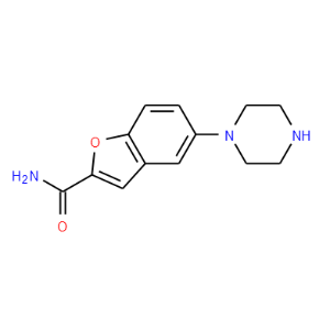 5-(1-Piperazinyl)benzofuran-2-carboxamide - Click Image to Close