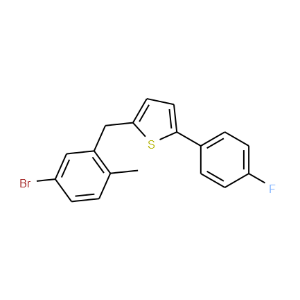 2-(5-Bromo-2-methylbenzyl)-5-(4-fluorophenyl)thiophene - Click Image to Close
