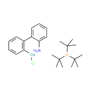 Chloro[(tri-tert-?butylphosphine)?-?2-?(2-?aminobiphenyl)] palladium(II) - Click Image to Close