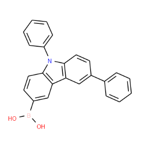 6,9-Diphenyl-9H-carbazol-3-yl-3-boronic acid