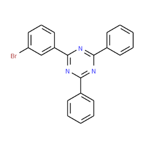 2-(3-Bromophenyl)-4,6-diphenyl-1,3,5-triazine - Click Image to Close