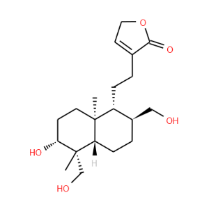 14-Deoxy-17-hydroxyandrographolide - Click Image to Close