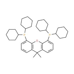 4,5-Bis(dicyclohexylphosphino)-9,10a-dihydro-9,9-dimethyl-8aH-xanthene