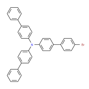 N-[1,1'-Biphenyl]-4-yl-N-(4'-bromo-[1,1'-biphenyl-4-yl)-[1,1'-biphenyl]-4-amine - Click Image to Close
