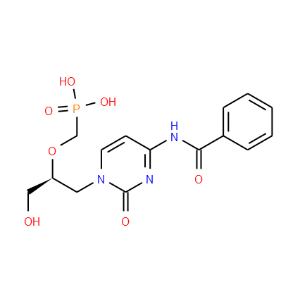 (S)-N1-[(3-Dihydroxy-2-phosphonylmethoxy)propyl]-N4-benzoyl-cytosine