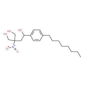 3-(Hydroxymethyl)-3-nitro-1-(4-octylphenyl)-1,4-butanediol - Click Image to Close