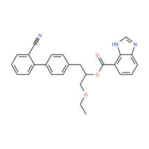 Ethyl 2-ethoxy-1-[(2'-cyanobiphenyl-4-yl)methyl]-1H-benzimidazole-7-carboxylate