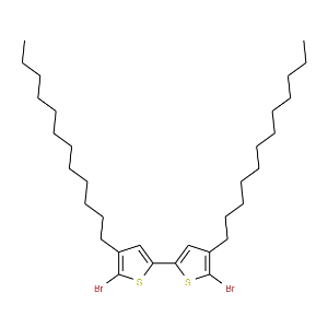 5,5'-Dibromo-4,4'-didodecyl-2,2'-bithiophene - Click Image to Close