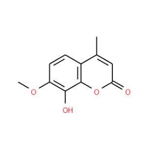 7-Methoxy-8-Hydroxy-4-Methylcoumarin - Click Image to Close