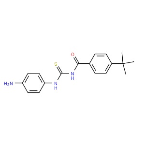 1-(4-Amino-phenyl)-3-(4-tert-butyl-benzoyl)-thiourea - Click Image to Close