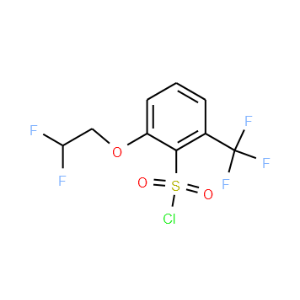 2-(2,2-Difluoroethoxy)-6-(trifluoromethyl)benzene-1-sulfonyl chloride - Click Image to Close