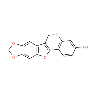 3-Hydroxy-8,9-methylenedioxypterocarpene - Click Image to Close