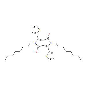 2,5-Dioctyl-3,6-di(thiophen-2-yl)pyrrolo[3,4-c] pyrrole-1,4(2H,5H)-dione