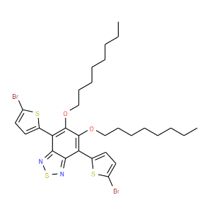 4,7-Bis(5-bromothiophen-2-yl)-5,6-bis(octyloxy)benzo[c][1,2,5]thiadiazole - Click Image to Close