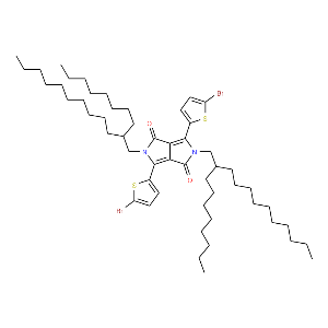 3,6-Bis(5-bromothiophen-2-yl)-2,5-bis(2-octyldodecyl)pyrrolo [3,4-c]pyrrole-1,4(2H,5H)-dione - Click Image to Close