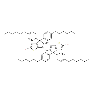 2,7-DibroMo-4,9-dihydro-4,4,9,9-tetrakis(4-hexylphenyl)-s-indaceno[1,2-b:5,6-b']dithiophene