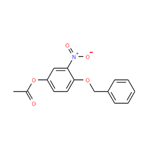 Phenol,3-nitro-4-(phenylMethoxy)-,acetate(ester)