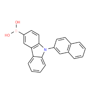 [9-(2-Naphthalenyl)-9H-carbazol-3-yl]-boronic acid - Click Image to Close