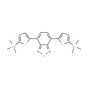 4,7-Bis(5-(trimethylstannyl)thiophen-2-yl)benzo[c][1,2,5]thiadiazole - Click Image to Close