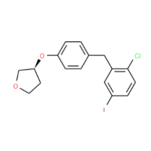 3-[4-[(2-Chloro-5-iodophenyl)methyl]phenoxy]tetrahydro-furan - Click Image to Close