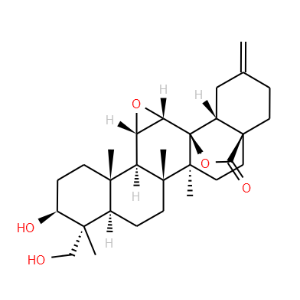 11alpha,12alpha-Epoxy-3beta,23-dihydroxy-30-norolean-20(29)-en-28,13beta-olide - Click Image to Close
