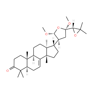 21,23:24,25-Diepoxy-21,23-dimethoxytirucall-7-en-3-one - Click Image to Close