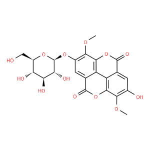 3,3'-Di-O-methylellagic acid 4'-glucoside - Click Image to Close