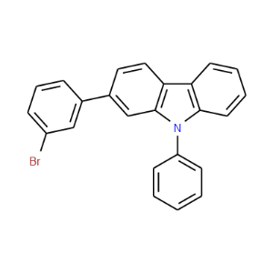 9H-Carbazole,2-(3-bromophenyl)-9-phenyl-