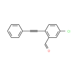 5-chloro-2-(phenylethynyl)benzaldehyde