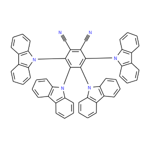 3,4,5,6-tetrakis(carbazol-9-yl)-1,2-dicyanobenzene - Click Image to Close