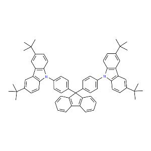 9,9-di(4,4'-bis(3,6-Di-tert-butyl-9H-carbazole)-phenyl)-9H-fluorene