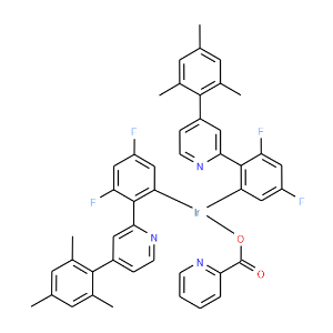 Bis[2-(4,6-difluorophenyl)-4-(2,4,6-trimethylphenyl)pyridinato-C2,N](picolinato)iridium(III) - Click Image to Close
