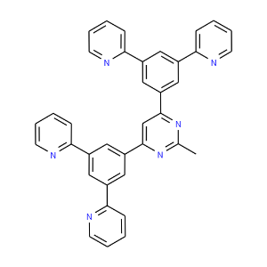 4,6-Bis(3,5-di(pyridin-2-yl)phenyl)-2-methylpyrimidine - Click Image to Close