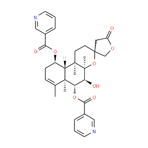 6-O-Nicotinoylscutebarbatine G - Click Image to Close