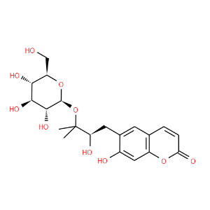 Peucedanol 3'-O-glucoside - Click Image to Close