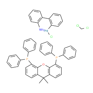 Chloro[(4,5-?bis(diphenylphosphino)?-?9,9-?dimethylxanthene)?-?2-?(2-amino-1,1-biphenyl)]palladium(II)