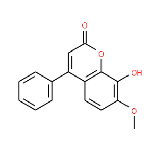 7-Methoxy-8-Hydroxy-4-Phenylcoumarin - Click Image to Close