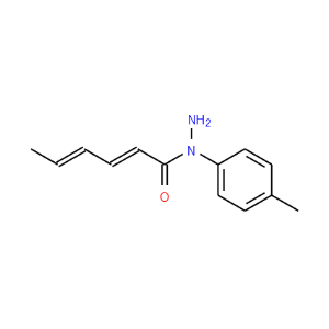 Sorbic acid, 1-p-tolylhydrazide - Click Image to Close